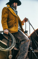 Diamond cross ranch Corduroy Cowboy Jacket