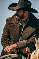 Diamond cross ranch Corduroy Cowboy Jacket