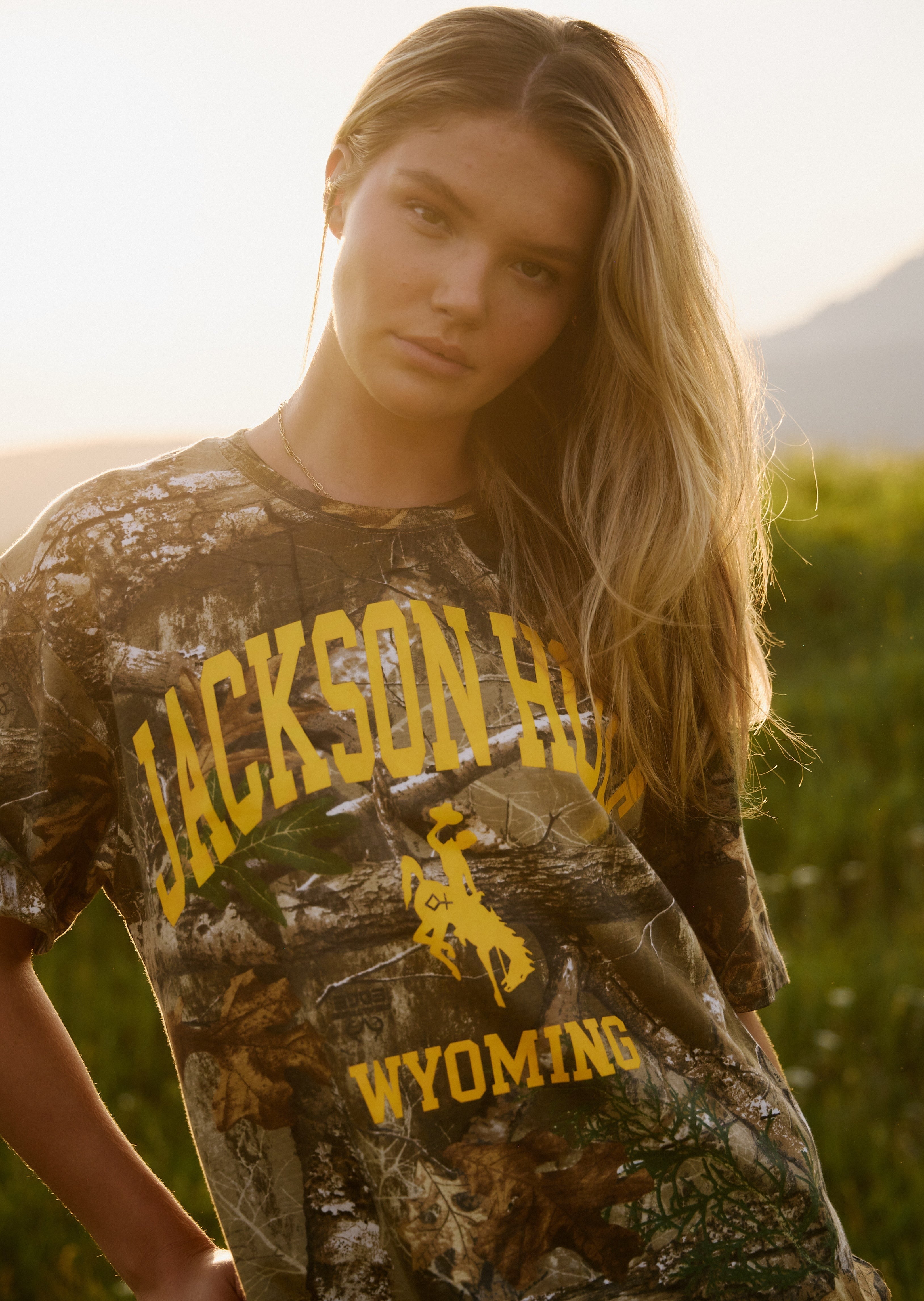 Camo Jackson Hole Tee