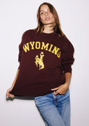 Diamond cross ranch Wyoming Crewneck sweatshirt 