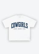 Diamond cross ranch Cowgirls Boxy Tee