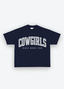 Diamond cross ranch Cowgirls Boxy Tee