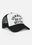 Diamond cross ranch cowboys do it better cap 