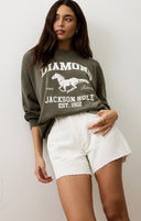 Diamond cross ranch ZS x DCR Crewneck sweatshirt 