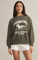 Diamond cross ranch ZS x DCR Crewneck sweatshirt 