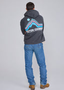 Diamond cross ranch Retro Jackson Hole Ski hoodie