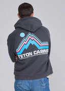 Diamond cross ranch Retro Jackson Hole Ski hoodie