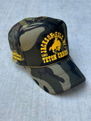 Diamond cross ranch Buckin Trucker Camo cap