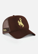 Branded Wyo Cowboy Trucker