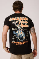 Diamond Cross Ranch Rodeo Jackson black T-Shirt