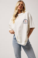 Diamond cross ranch White Address Tshirt