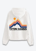 Diamond cross ranch Retro Jackson Hole Ski hoodie