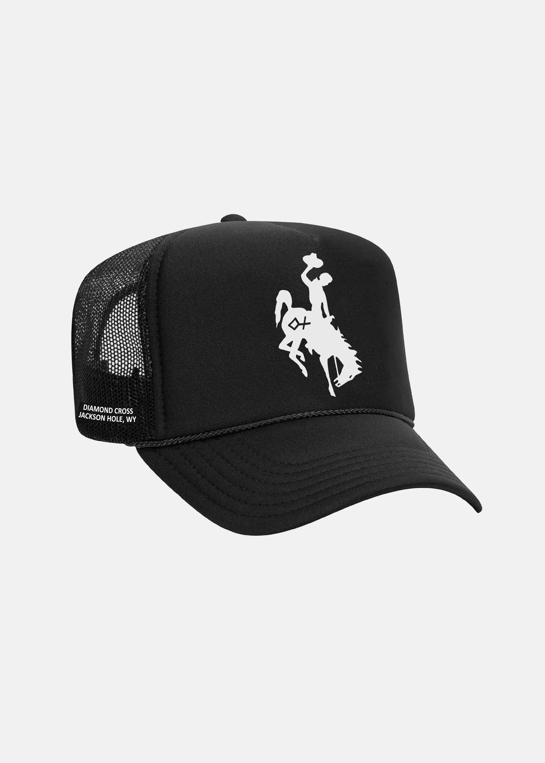 Branded Wyo Cowboy Trucker