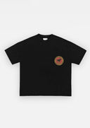 Diamond Cross Ranch Circle Horse Black T-Shirt