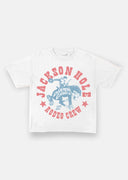 Diamond cross ranch Rodeo Crew white t-shirt 