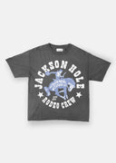 Diamond cross ranch Rodeo Crew gray t-shirt 