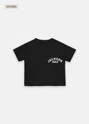 Diamond cross ranch Teton Kids black t-shirt