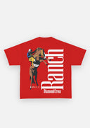 Diamond Cross Ranch RANCH Buck Red T-Shirt