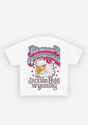 Diamond Cross Ranch American Eagle White T-shirt