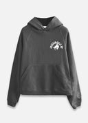 Diamond cross ranch gray hoodie