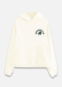 Diamond cross ranch white hoodie