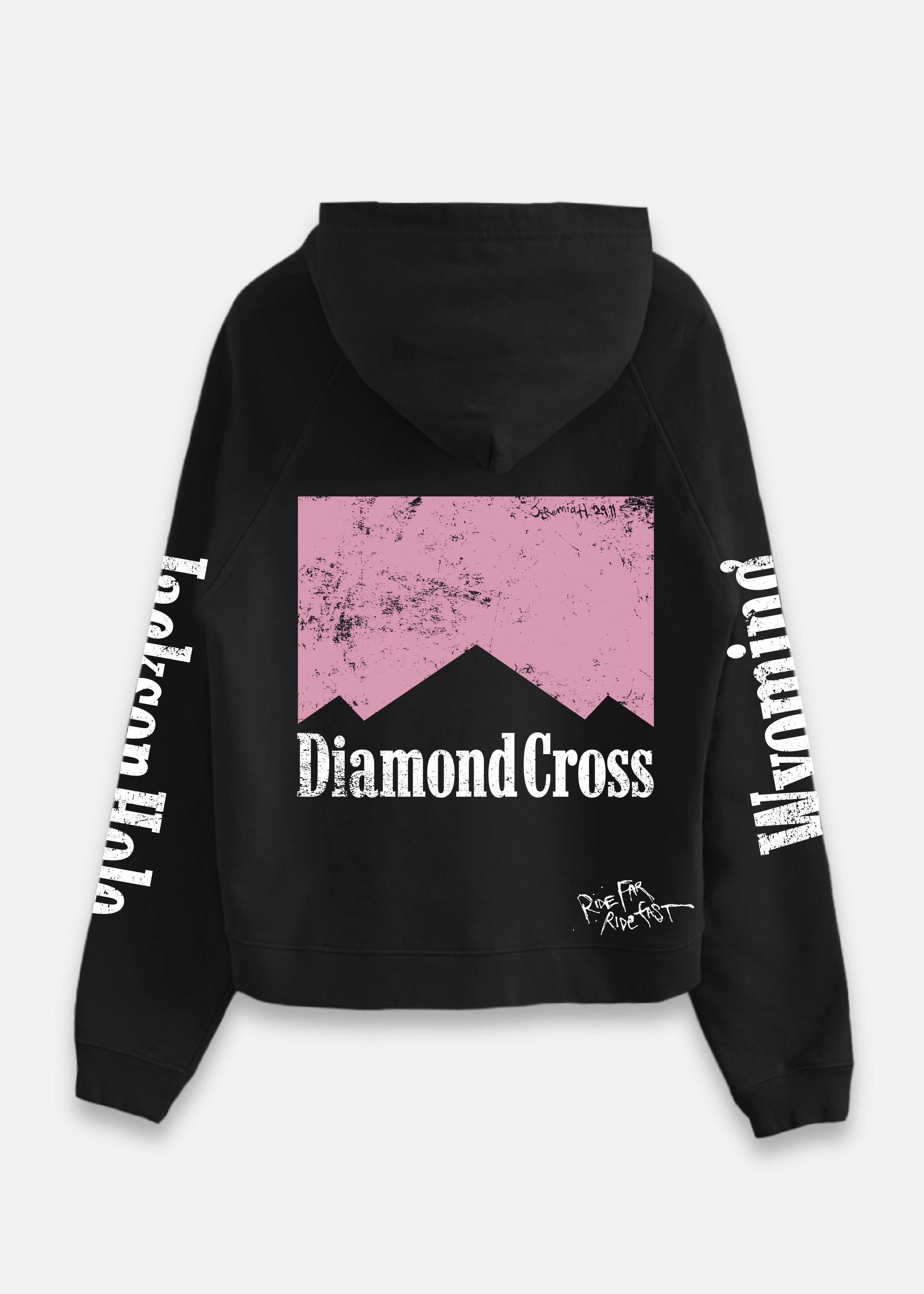 Pink hotsell diamond hoodie