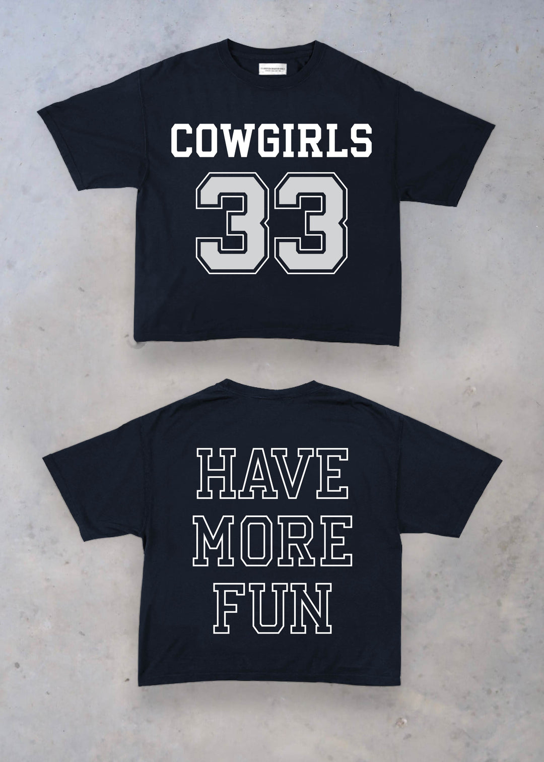 Cowgirls 33 Tees