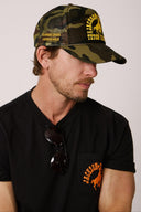 Diamond cross ranch Buckin Trucker Camo cap