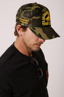 Diamond cross ranch Buckin Trucker Camo cap