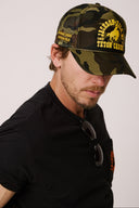 Diamond cross ranch Buckin Trucker Camo cap