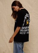 Diamond cross ranch black t-shirt