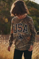 Diamond cross ranch Kids Long sleeve tees