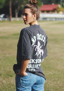 Diamond cross ranch black Address T-shirt