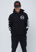 Diamond Cross Ranch Marlboro Man Wyoming Black Hoodie