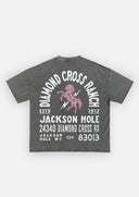 Diamond Cross Ranch black T-Shirt