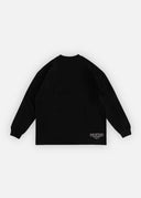 mond Cross Ranch Wolf Longsleeve Black Tee 