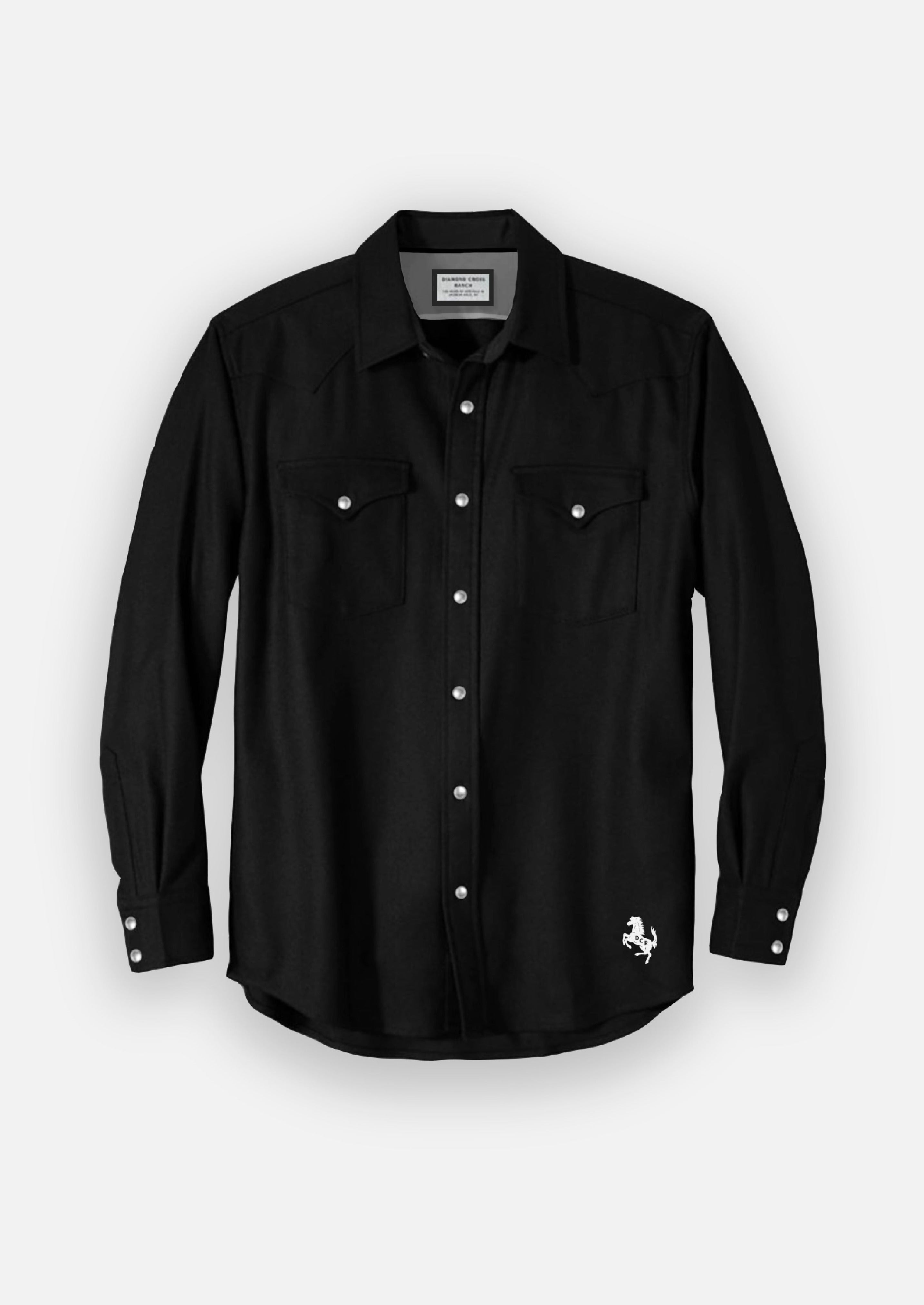 Black pearl hot sale snap shirt